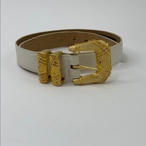 Vintage Carlisle leather belt
